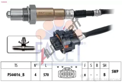 EPS (facet) Lambda sonda Made in Italy - OE Equivalent EPS 10.8538, 10.8538