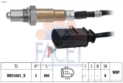 EPS (facet) Lambda sonda Made in Italy - OE Equivalent EPS 10.8543, 10.8543 EPS (facet) Lambda sonda Made in Italy - OE Equivalent EPS 10.8543, 10.8543