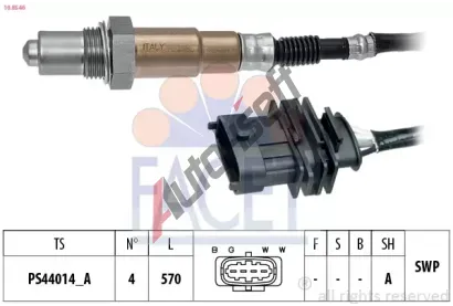 EPS (facet) Lambda sonda Made in Italy - OE Equivalent EPS 10.8546, 10.8546
