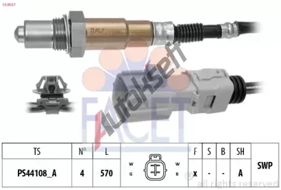 EPS (facet) Lambda sonda Made in Italy - OE Equivalent EPS 10.8557, 10.8557
