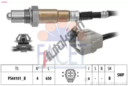 EPS (facet) Lambda sonda Made in Italy - OE Equivalent EPS 10.8566, 10.8566