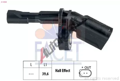 EPS (facet) Snma potu otek kol Made in Italy - OE Equivalent EPS 21.0008, 21.0008