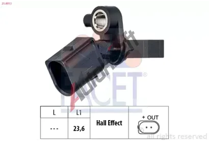 EPS (facet) Snma potu otek kol Made in Italy - OE Equivalent EPS 21.0013, 21.0013