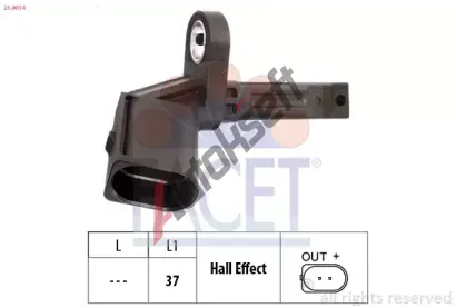 EPS (facet) Snma potu otek kol Made in Italy - OE Equivalent EPS 21.0014, 21.0014