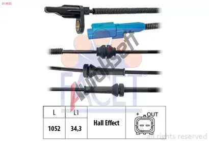 EPS (facet) Snma potu otek kol Made in Italy - OE Equivalent EPS 21.0025, 21.0025