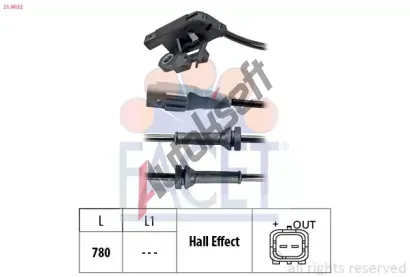 EPS (facet) Snma potu otek kol Made in Italy - OE Equivalent EPS 21.0032, 21.0032