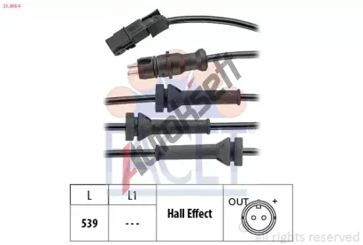 EPS (facet) Snma potu otek kol Made in Italy - OE Equivalent EPS 21.0054, 21.0054