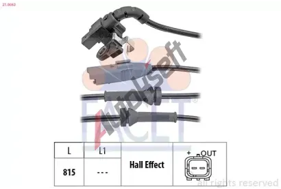 EPS (facet) Snma potu otek kol Made in Italy - OE Equivalent EPS 21.0063, 21.0063