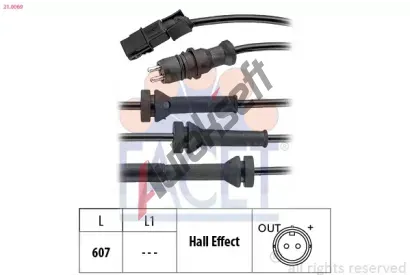 EPS (facet) Snma potu otek kol Made in Italy - OE Equivalent EPS 21.0069, 21.0069