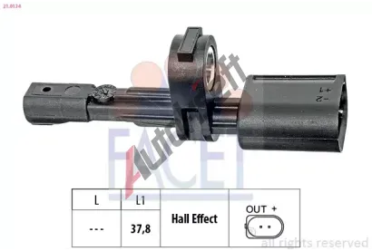 EPS (facet) Snma potu otek kol Made in Italy - OE Equivalent EPS 21.0134, 21.0134