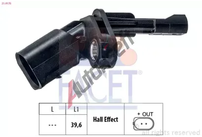 EPS (facet) Snma potu otek kol Made in Italy - OE Equivalent EPS 21.0175, 21.0175