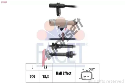 EPS (facet) Snma potu otek kol Made in Italy - OE Equivalent EPS 21.0233, 21.0233