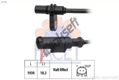 EPS (facet) Snma potu otek kol Made in Italy - OE Equivalent EPS 21.0248, 21.0248