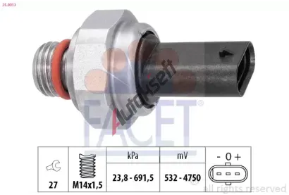 EPS (facet) Senzor tlaku v�fukov�ch plyn� EPS 25.0013, 25.0013