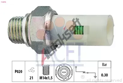 EPS (facet) Olejov tlakov spna EPS 7.0076, 7.0076