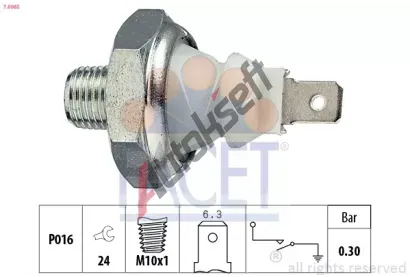 EPS (facet) Olejov tlakov spna EPS 7.0085, 7.0085