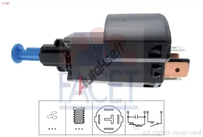 EPS (facet) Sp�na� brzdov�ho sv�tla EPS 7.1181, 7.1181