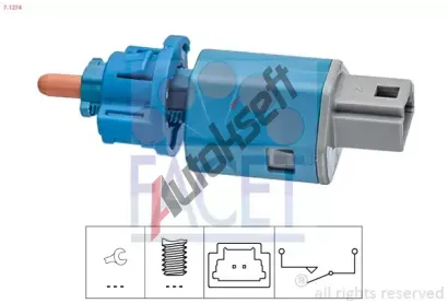 EPS (facet) Sp�na� ovl�d�n� spojky (GRA) EPS 7.1274, 7.1274