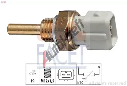 EPS (facet) Senzor teploty chladic kapaliny EPS 7.3127, 7.3127