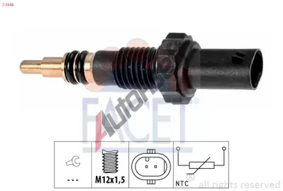 EPS (facet) Senzor teploty chladic kapaliny EPS 7.3348, 7.3348