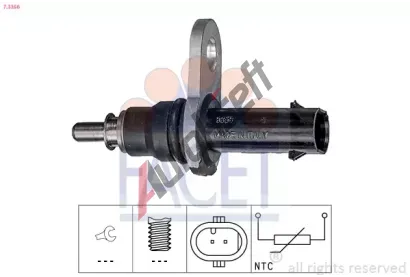 EPS (facet) Snma teploty oleje Made in Italy - OE Equivalent EPS 7.3356, 7.3356
