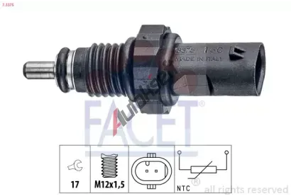 EPS (facet) Senzor teploty chladicí kapaliny Made in Italy - OE Equivalent EPS 7.3375, 7.3375 EPS (facet) Senzor teploty chladicí kapaliny Made in Italy - OE Equivalent EPS 7.3375, 7.3375