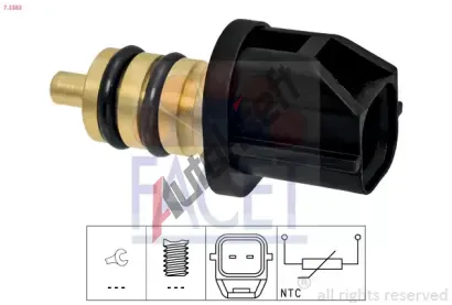 EPS (facet) Snma teploty paliva Made in Italy - OE Equivalent EPS 7.3383, 7.3383