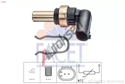 EPS (facet) Senzor teploty chladic kapaliny Made in Italy - OE Equivalent EPS 7.3387, 7.3387