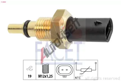 EPS (facet) Snma teploty oleje Made in Italy - OE Equivalent EPS 7.3400, 7.3400