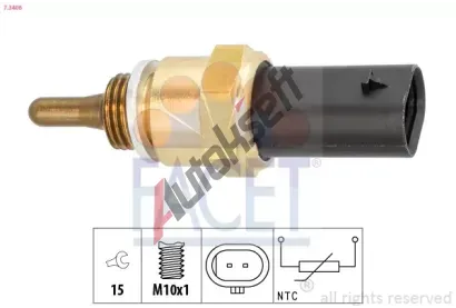 EPS (facet) Snma teploty oleje Made in Italy - OE Equivalent EPS 7.3406, 7.3406