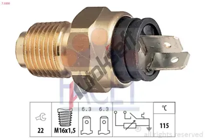 EPS (facet) Senzor teploty chladic kapaliny EPS 7.3500, 7.3500
