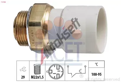 EPS (facet) Teplotn spna - vtrk chladie EPS 7.5182, 7.5182