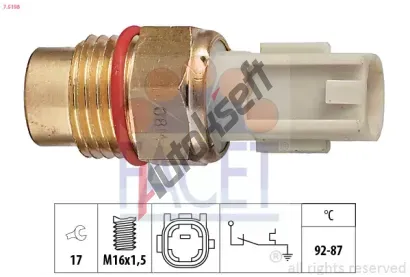 EPS (facet) Teplotn spna - vtrk chladie EPS 7.5198, 7.5198