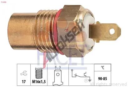 EPS (facet) Teplotn spna - vtrk chladie EPS 7.5258, 7.5258