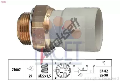 EPS (facet) Teplotn spna - vtrk chladie EPS 7.5645, 7.5645