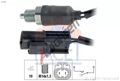 EPS (facet) Spna - svtlo zpteky EPS 7.6140, 7.6140