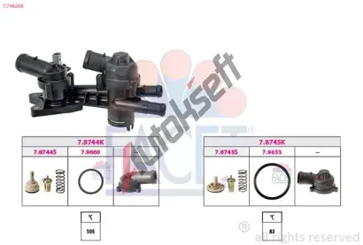 EPS (facet) Termostat chladiva Made in Italy - OE Equivalent EPS 7.7962KK, 7.7962KK