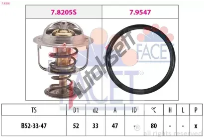 EPS (facet) Termostat - chladivo EPS 7.8205, 7.8205