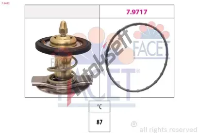 EPS (facet) Termostat chladiva Made in Italy - OE Equivalent EPS 7.8442, 7.8442