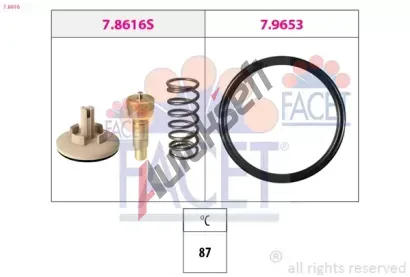 EPS (facet) Termostat - chladivo EPS 7.8616, 7.8616