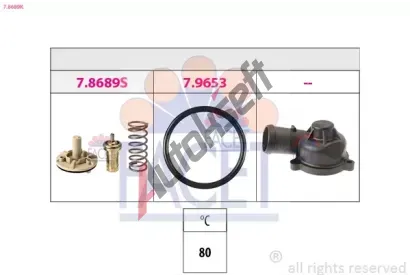 EPS (facet) Termostat - chladivo EPS 7.8689K, 7.8689K