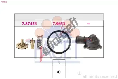 EPS (facet) Termostat - chladivo EPS 7.8745K, 7.8745K