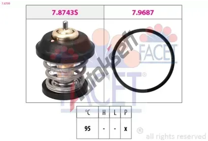 EPS (facet) Termostat - chladivo EPS 7.8799, 7.8799