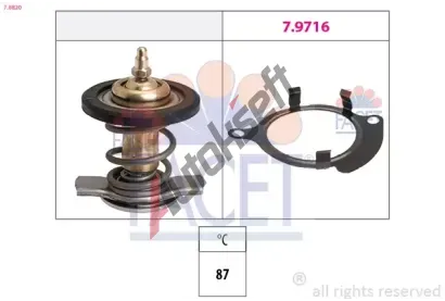 EPS (facet) Termostat chladiva EPS 7.8820, 7.8820