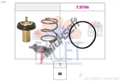 EPS (facet) Termostat chladiva EPS 7.8822, 7.8822