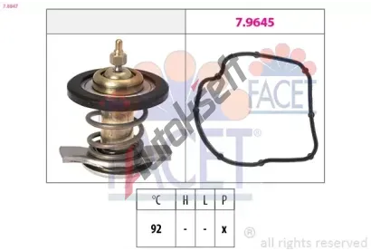 EPS (facet) Termostat chladiva EPS 7.8847, 7.8847