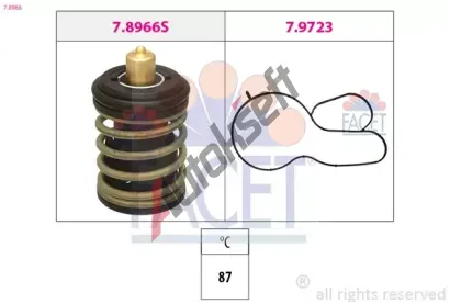 EPS (facet) Termostat chladiva Made in Italy - OE Equivalent EPS 7.8966, 7.8966