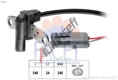 EPS (facet) Genertor impuls klikov hdel Made in Italy - OE Equivalent EPS 9.0016, 9.0016