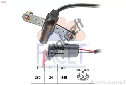 EPS (facet) Genertor impuls klikov hdel Made in Italy - OE Equivalent EPS 9.0019, 9.0019