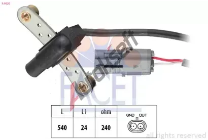 EPS (facet) Genertor impuls klikov hdel Made in Italy - OE Equivalent EPS 9.0020, 9.0020